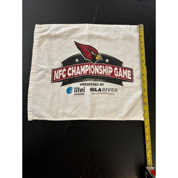 2009 NFC Championship Game Cardinals Towel - Picture 3 of 4